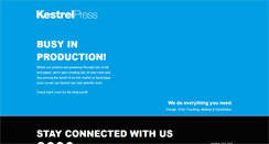 Desktop Screenshot of kestrelpress.com